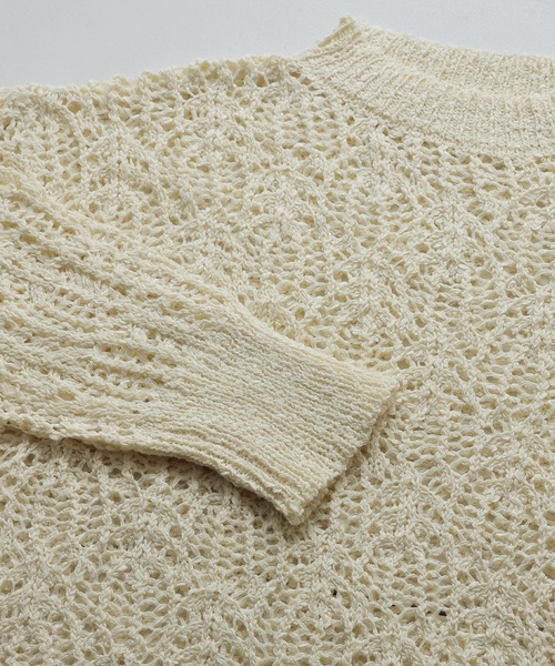 ボタニカルクロシェニット（ニット/セーター）｜etoll.（エトル） pattayablatt.com