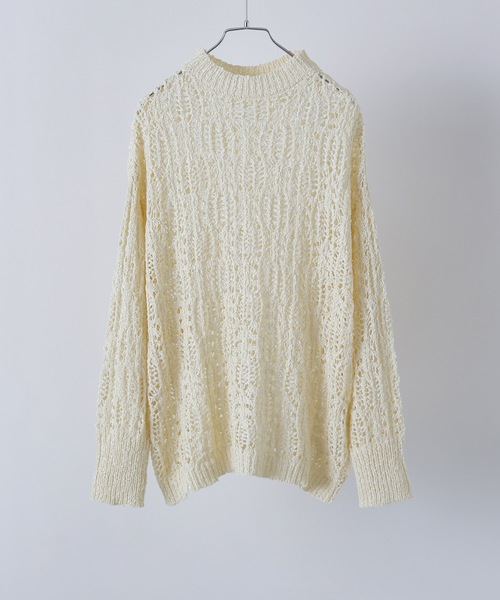 ボタニカルクロシェニット（ニット/セーター）｜etoll.（エトル） pattayablatt.com