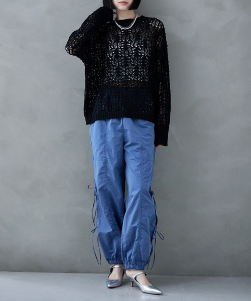 ボタニカルクロシェニット（ニット/セーター）｜etoll.（エトル） pattayablatt.com