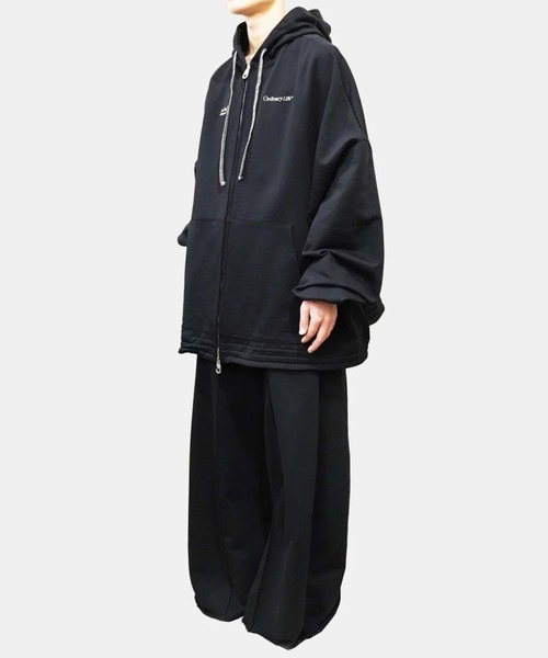 SHINYAKOZUKA（シンヤコヅカ）の「【SHINYAKOZUKA】ORDINARY HOME PANTALON（スウェットパンツ・メンズ・ブラック・XS/S/M）」の7枚目の写真