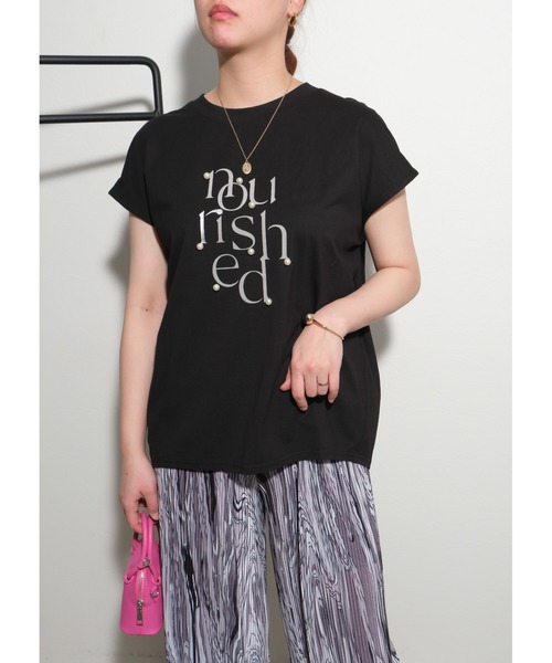 レレレさん配信プライオリティプリーツパンツ深海色とシアーT