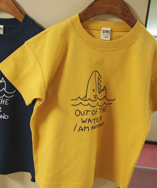 DRC branshes（ディーアールシーブランシェス）の「【WEB限定/DRC/お肌に嬉しい綿100％】アソートグラフィック半袖Tシャツ（Tシャツ/カットソー・キッズ・オフホワイト/ブルー/チャコールグレー/その他4/ブラック/エメラルド/ラベンダー/マスタード/その他1/その他2/ネイビー/その他3/ピンク/カラフル/キャメル/ライム・90/150/140/130/120/100/110/160）」の10枚目の写真