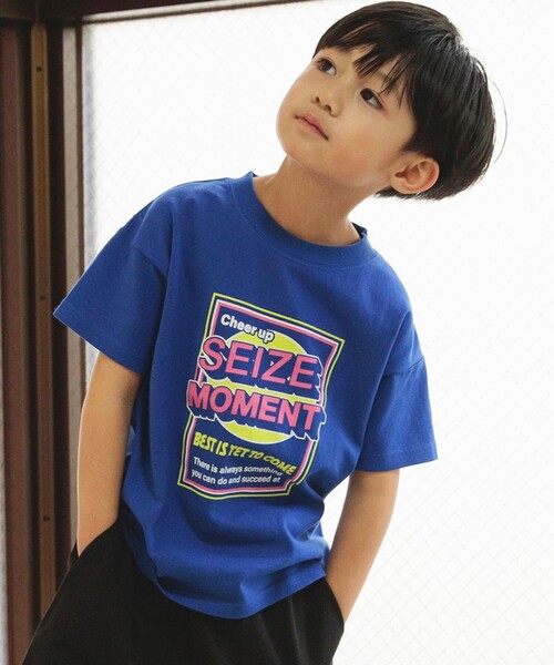 DRC branshes（ディーアールシーブランシェス）の「【WEB限定/DRC/お肌に嬉しい綿100％】アソートグラフィック半袖Tシャツ（Tシャツ/カットソー・キッズ・オフホワイト/ブルー/チャコールグレー/その他4/ブラック/エメラルド/ラベンダー/マスタード/その他1/その他2/ネイビー/その他3/ピンク/カラフル/キャメル/ライム・90/150/140/130/120/100/110/160）」の7枚目の写真