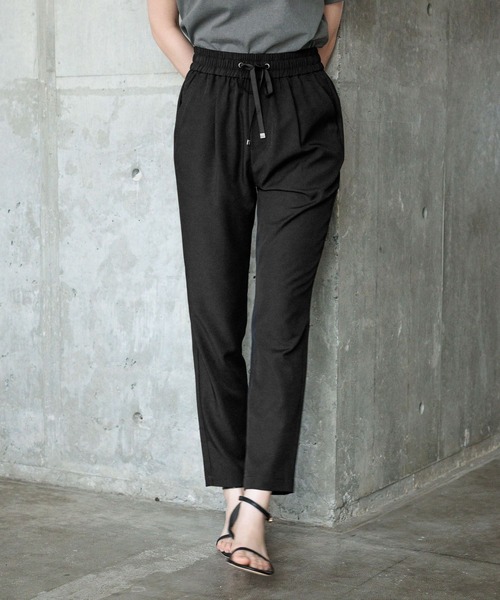 BAYFLOW（ベイフロー）の「RPテーパードロストパンツ24（その他パンツ・レディース・ラベンダー/ネイビー/ブラック/ライトグレー・SMALL/MEDIUM/LARGE）」の2枚目の写真