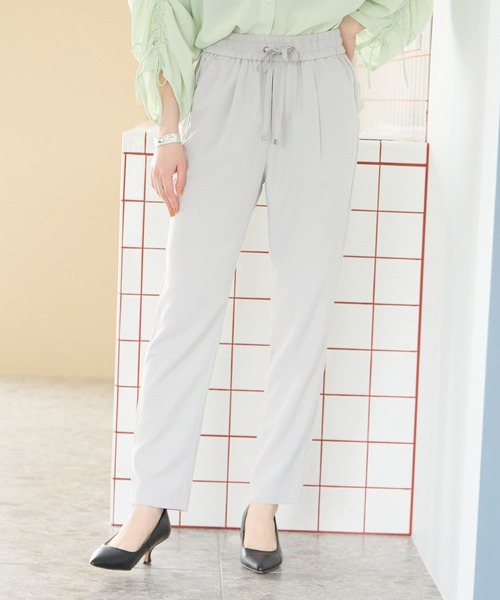 BAYFLOW（ベイフロー）の「RPテーパードロストパンツ24（その他パンツ・レディース・ラベンダー/ネイビー/ブラック/ライトグレー・SMALL/MEDIUM/LARGE）」の9枚目の写真