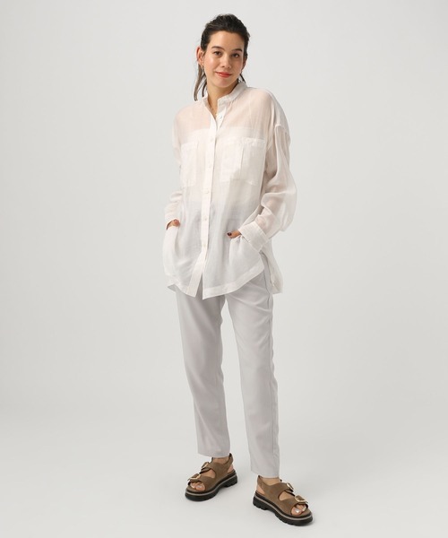 BAYFLOW（ベイフロー）の「RPテーパードロストパンツ24（その他パンツ・レディース・ラベンダー/ネイビー/ブラック/ライトグレー・SMALL/MEDIUM/LARGE）」の12枚目の写真