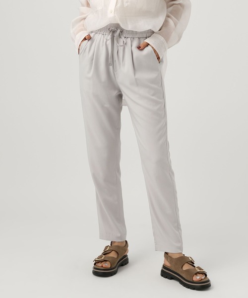 BAYFLOW（ベイフロー）の「RPテーパードロストパンツ24（その他パンツ・レディース・ラベンダー/ネイビー/ブラック/ライトグレー・SMALL/MEDIUM/LARGE）」の14枚目の写真