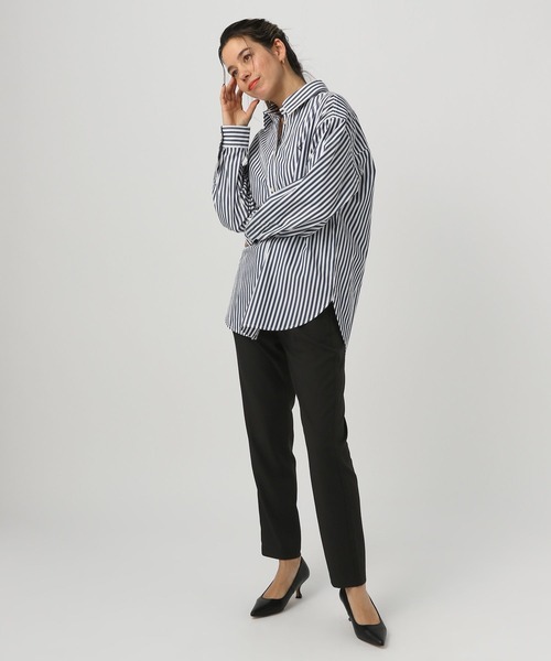 BAYFLOW（ベイフロー）の「RPテーパードロストパンツ24（その他パンツ・レディース・ラベンダー/ネイビー/ブラック/ライトグレー・SMALL/MEDIUM/LARGE）」の17枚目の写真