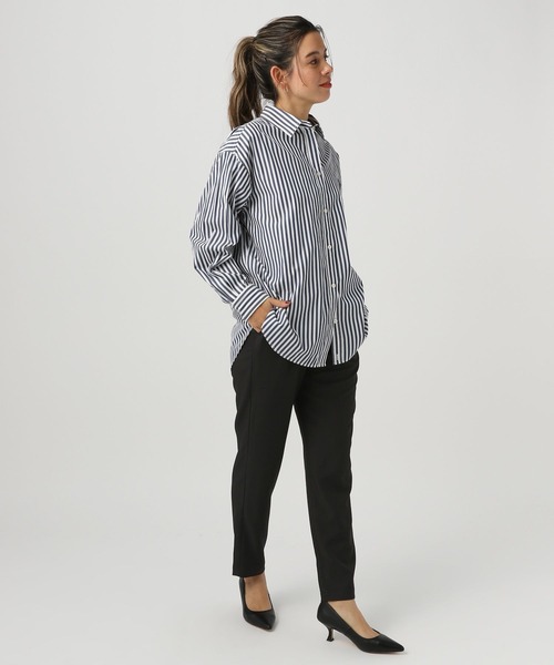 BAYFLOW（ベイフロー）の「RPテーパードロストパンツ24（その他パンツ・レディース・ラベンダー/ネイビー/ブラック/ライトグレー・SMALL/MEDIUM/LARGE）」の18枚目の写真