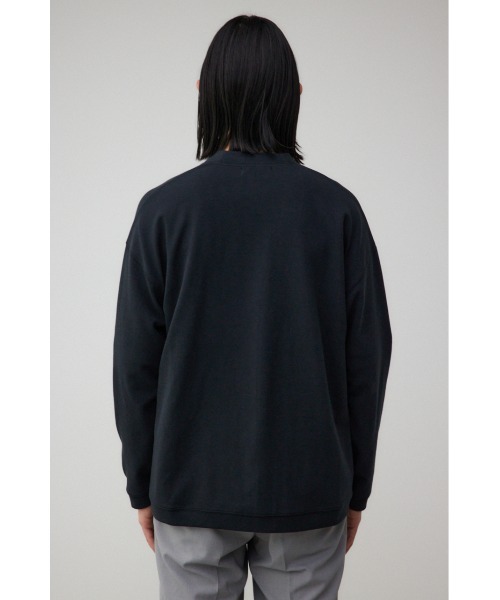 AZUL by moussy(アズールバイマウジー)の「ツイルワンボタンカーディガン(カーディガン/ボレロ・メンズ・ライトグレー/ブラック・FREE)」の19枚目の写真