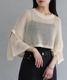 【cheriella】メッシュショートトップス MESH SHORT TOPS