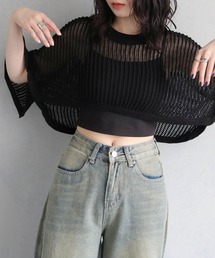 【cheriella】メッシュショートトップス MESH SHORT TOPS