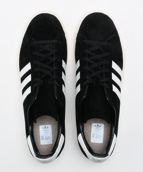 adidas（アディダス）の「ユニセックス アディダス キャンパス ジャパンパック ビンテージ adidas CP 80s JP PACK VNTG S82737（スニーカー・メンズ・ブラック・27.5cm/28.5cm/23.5cm/26.5cm/24cm/24.5cm/23cm/26cm/27cm/28cm）」の6枚目の写真