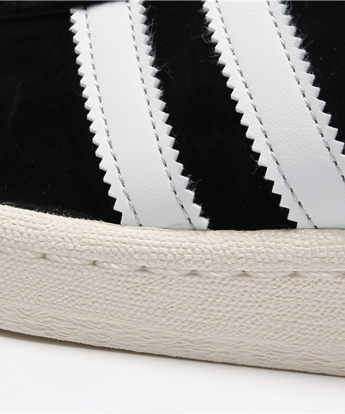 adidas（アディダス）の「ユニセックス アディダス キャンパス ジャパンパック ビンテージ adidas CP 80s JP PACK VNTG S82737（スニーカー・メンズ・ブラック・27.5cm/28.5cm/23.5cm/26.5cm/24cm/24.5cm/23cm/26cm/27cm/28cm）」の7枚目の写真