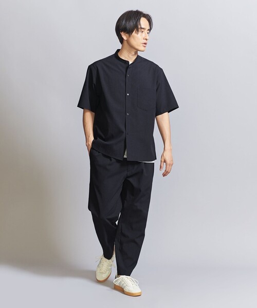 BEAUTY&YOUTH UNITED ARROWS(ビューティーアンドユースユナイテッドアローズ)の「KOMATSU PACK トロピカル 1P アンクル パンツ -セットアップ対応 ストレッチ-(その他パンツ・メンズ・ナチュラル/ネイビー/ブラック・S/M/L/XL)」の17枚目の写真