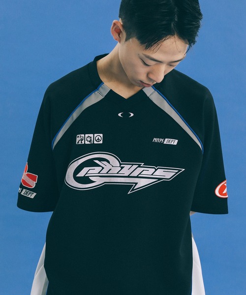 Tシャツ・カットソー PHYPS MESH MOTORCYCLE RAGLAN LS MY1638 ☆送料・関税込☆PHYPS☆MESH MOTORCYCLE RAGLAN SS☆ (Phyps