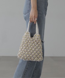 FREE'S MART | ◆マクラメトート(ハンドバッグ)