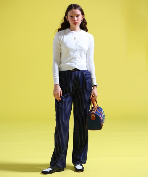 sara&cake(サラアンドケイク)の「Vネックカーディガン(カーディガン/ボレロ・レディース・ブルー系/ピンク系/ベージュ系/ホワイト/グレー系・FREE)」の22枚目の写真