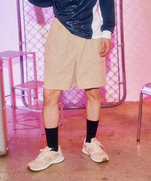 新品タグ付き　SHIRT DETAIL SHORT PANTS サイズ1 SET UP対応] COOLCODE Big Pocket Cargo Shorts（その他パンツ