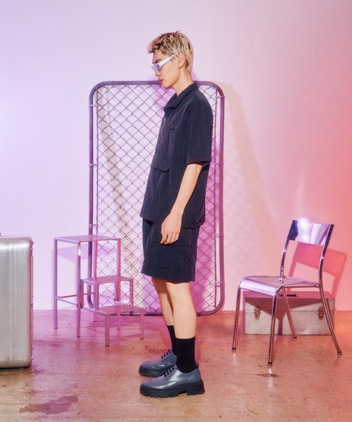 codegraphy（コードグラフィー）の「[SET UP対応] COOLCODE Big Pocket Cargo  Shorts（その他パンツ・メンズ・ベージュ/ライトグレー/カーキ/ブラック・MEDIUM/SMALL/LARGE）」の9枚目の写真