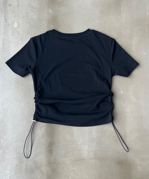 サイドシャーリングオーロラフィットミニTEEシャツ（Tシャツ