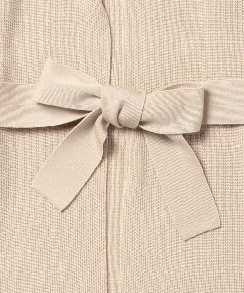 Demi-Luxe BEAMS（デミルクス ビームス）の「Demi-Luxe BEAMS / アゼ ロングカーディガン（カーディガン/ボレロ・レディース・ベージュ/ネイビー・ONE SIZE）」の22枚目の写真