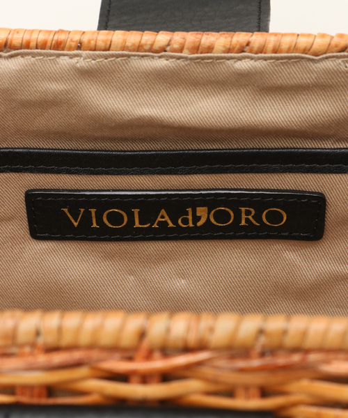 La TOTALITE（ラトータリテ）の「【VIOLAd’ORO/ヴィオラドーロ】サークルハンドルラタンBAG（ハンドバッグ・レディース・ベージュ・FREE）」の13枚目の写真