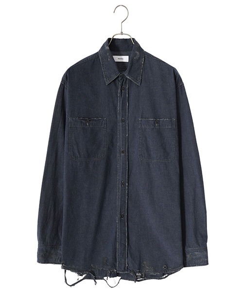 marka（マーカ）の「marka / マーカ：DAMAGE SHIRT - organic cotton