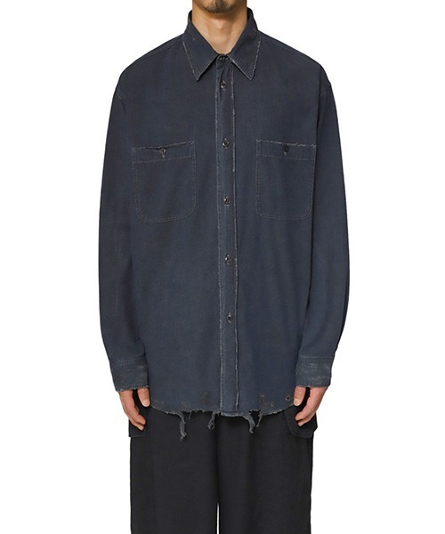 marka（マーカ）の「marka / マーカ：DAMAGE SHIRT - organic cotton