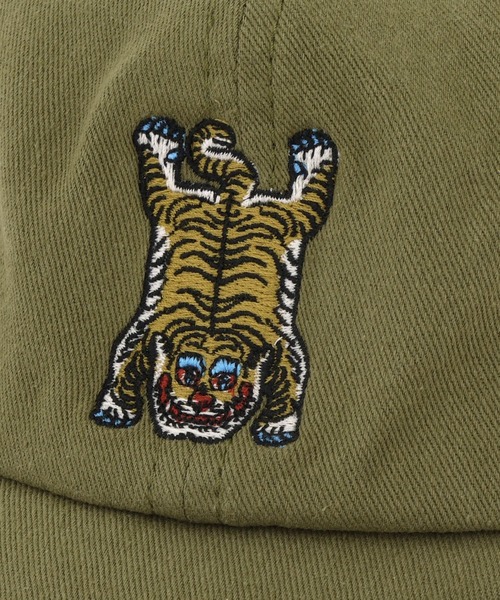 F.O.KIDS（エフオーキッズ）の「F.O.KIDS/エフオーキッズ 刺繍 キャップ（キャップ・キッズ・ブルー/カーキ/キナリ/ブルー系・50/54）」の8枚目の写真