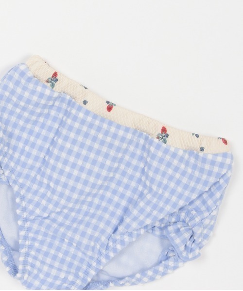 petit main(プティマイン)の「【SWIM】小花柄タンキニ(水着・キッズ・ライトピンク/アイボリー・90cm/80cm/130cm/120cm/110cm/100cm)」の9枚目の写真