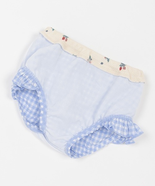 petit main(プティマイン)の「【SWIM】小花柄タンキニ(水着・キッズ・ライトピンク/アイボリー・90cm/80cm/130cm/120cm/110cm/100cm)」の11枚目の写真