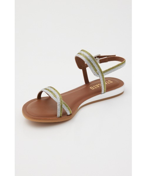 STACCATO(スタッカート)の「プラネットラインフラット(サンダル・レディース・パープル系その他/ライム・24.5cm/24cm/23cm/23.5cm/22.5cm)」の19枚目の写真