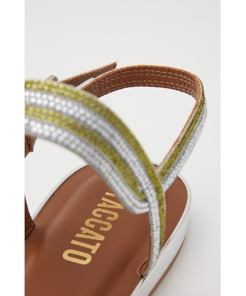 STACCATO(スタッカート)の「プラネットラインフラット(サンダル・レディース・パープル系その他/ライム・24.5cm/24cm/23cm/23.5cm/22.5cm)」の20枚目の写真