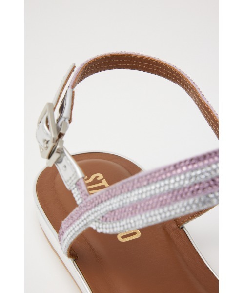 STACCATO(スタッカート)の「プラネットラインフラット(サンダル・レディース・パープル系その他/ライム・24.5cm/24cm/23cm/23.5cm/22.5cm)」の9枚目の写真
