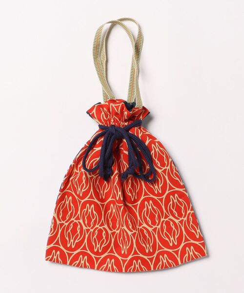 カヤ(カヤ)の「【カヤ】小紋手拭 巾着バッグ(ハンドバッグ・レディース・その他1/その他2/その他3・FREE)」の1枚目の写真