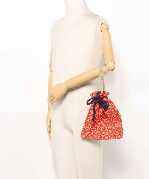 カヤ(カヤ)の「【カヤ】小紋手拭 巾着バッグ(ハンドバッグ・レディース・その他1/その他2/その他3・FREE)」の7枚目の写真