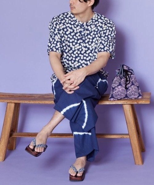 カヤ(カヤ)の「【カヤ】小紋手拭 巾着バッグ(ハンドバッグ・レディース・その他1/その他2/その他3・FREE)」の10枚目の写真