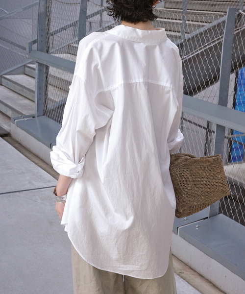 AP STUDIO（エーピーストゥディオ）の「レギュラーシャツ（シャツ/ブラウス・レディース・ホワイト・FREE）」の6枚目の写真