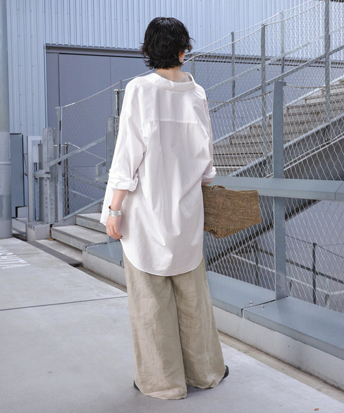 AP STUDIO（エーピーストゥディオ）の「レギュラーシャツ（シャツ/ブラウス・レディース・ホワイト・FREE）」の13枚目の写真