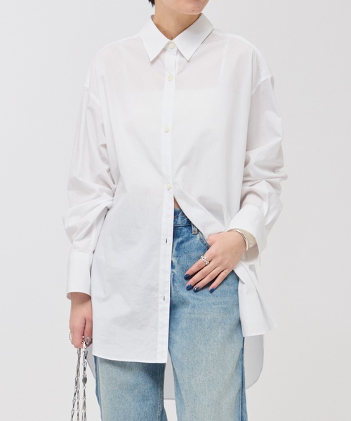 AP STUDIO（エーピーストゥディオ）の「レギュラーシャツ（シャツ/ブラウス・レディース・ホワイト・FREE）」の14枚目の写真