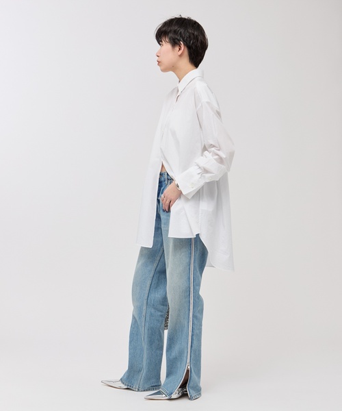 AP STUDIO（エーピーストゥディオ）の「レギュラーシャツ（シャツ/ブラウス・レディース・ホワイト・FREE）」の8枚目の写真