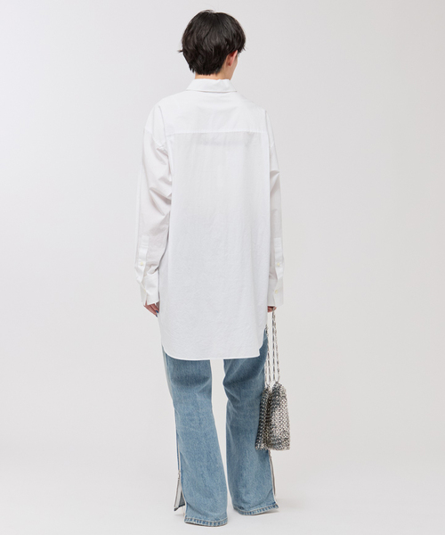 AP STUDIO（エーピーストゥディオ）の「レギュラーシャツ（シャツ/ブラウス・レディース・ホワイト・FREE）」の9枚目の写真