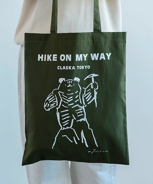 HIKE ON MY WAY 熊のトート / 高旗将雄（トートバッグ）｜DO