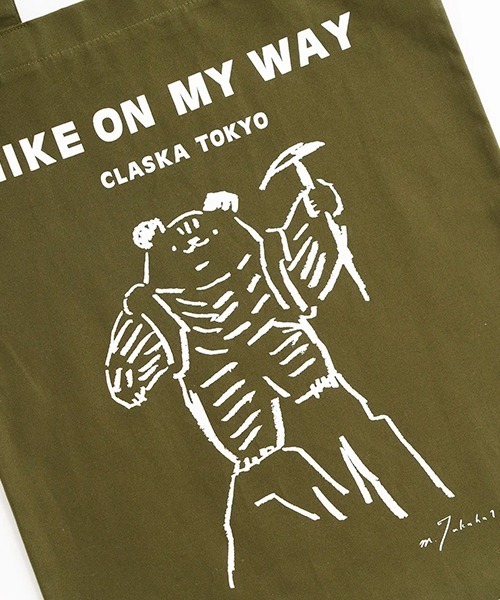 DO Original(ドー オリジナル)の「HIKE ON MY WAY 熊のトート / 高旗将雄(トートバッグ・レディース・カーキ/ベージュ・FREE)」の3枚目の写真