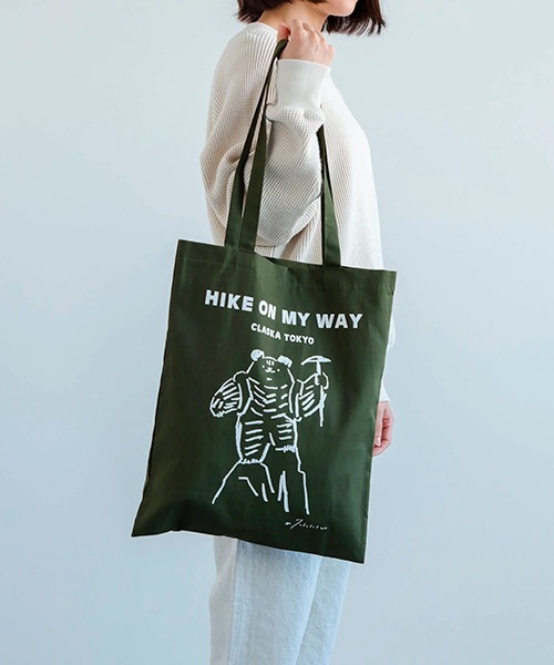 DO Original(ドー オリジナル)の「HIKE ON MY WAY 熊のトート / 高旗将雄(トートバッグ・レディース・カーキ/ベージュ・FREE)」の9枚目の写真