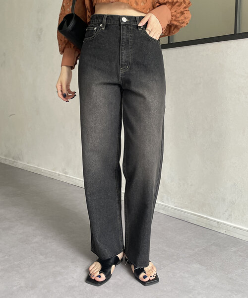 Thevon（ゼボン）の「オーバーダイデニム（デニムパンツ・レディース・ブルー/ブラック・S/M）」の15枚目の写真