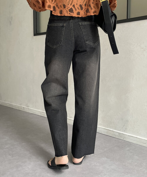 Thevon（ゼボン）の「オーバーダイデニム（デニムパンツ・レディース・ブルー/ブラック・S/M）」の17枚目の写真