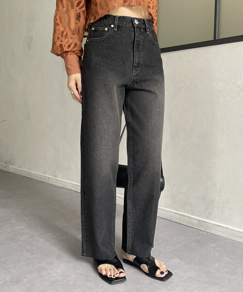 Thevon（ゼボン）の「オーバーダイデニム（デニムパンツ・レディース・ブルー/ブラック・S/M）」の18枚目の写真