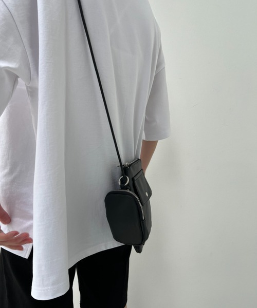 y/m（イム）の「ポーチ付きミニショルダーBAG（ショルダーバッグ・レディース・ブラック・FREE）」の5枚目の写真